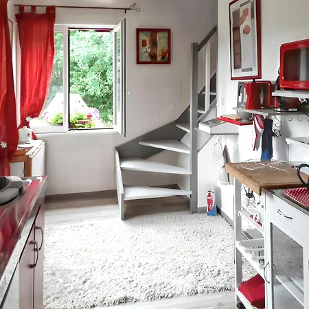 Cosy Aux Authieux Papion 15 M² Avec Jardin Privatif 公寓 Les Authieux-Papion